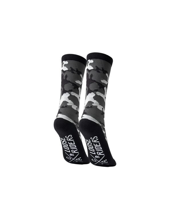 Loose Riders socks Camo Grey one size - Image 2