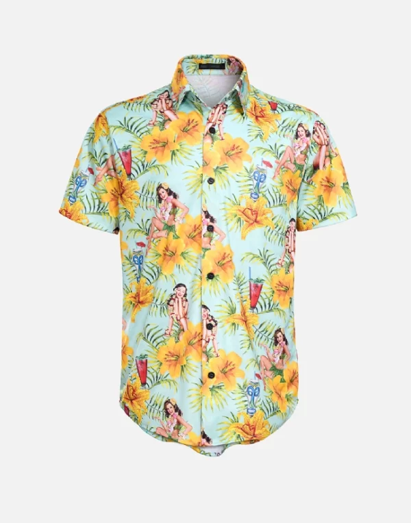 Party Shirt, Tiki time size L